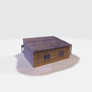 Abandoned Building 3D Model