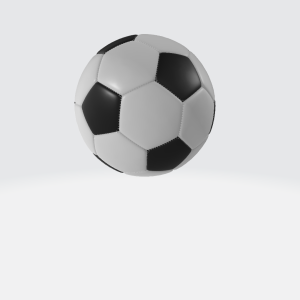 Bouncing soccer ball