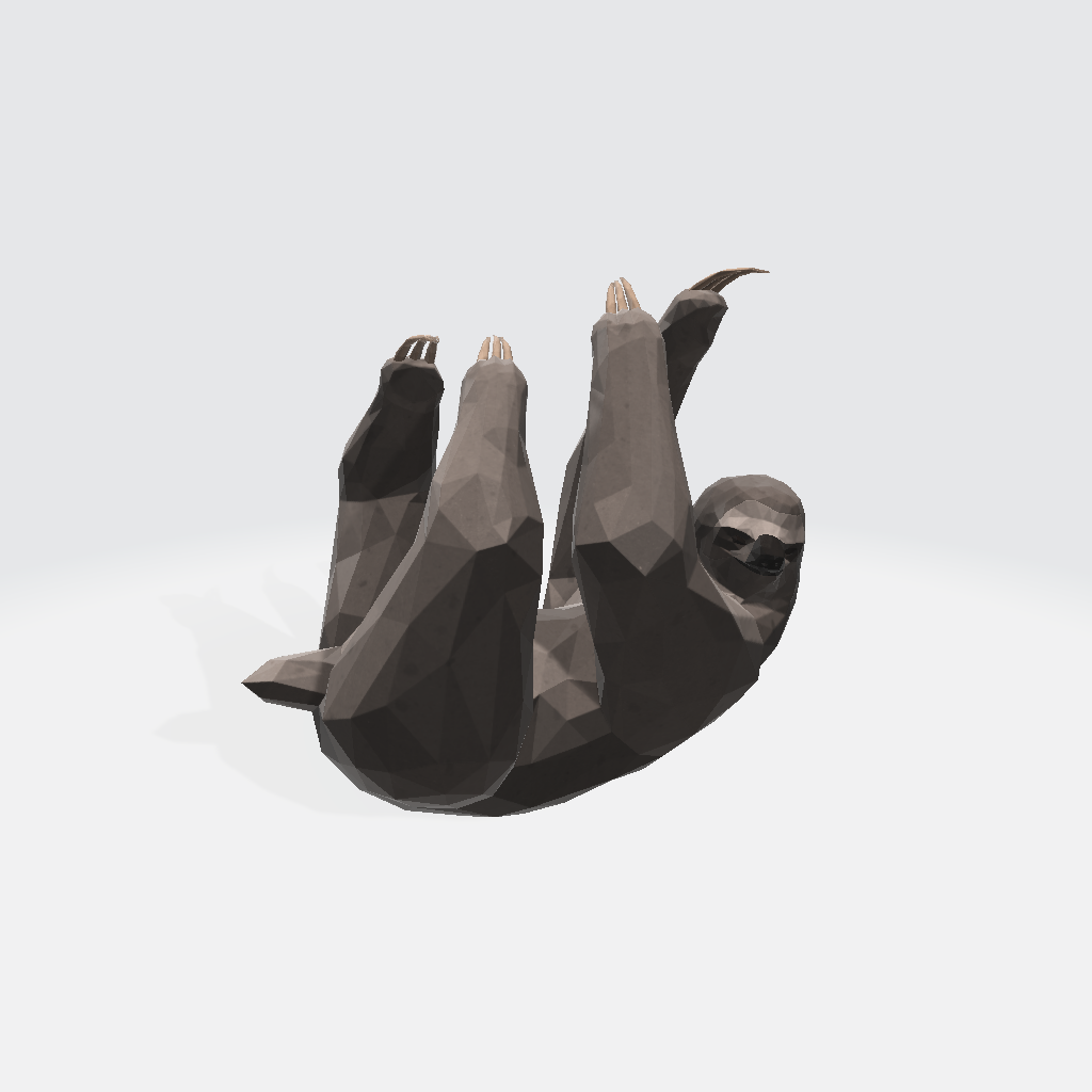 Sloth - low poly