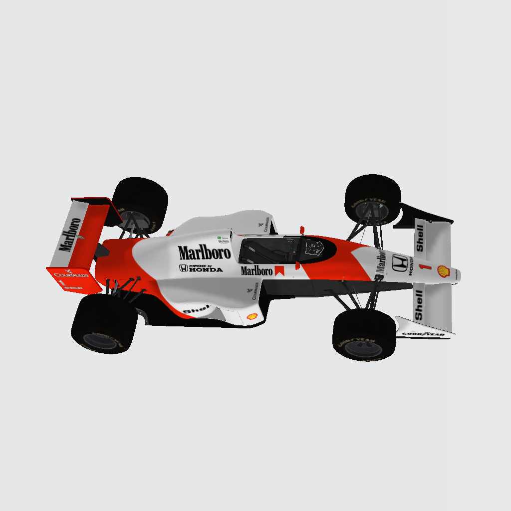 Formula 1 Car 3D Model