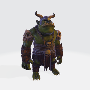 Large Troll 3D Model