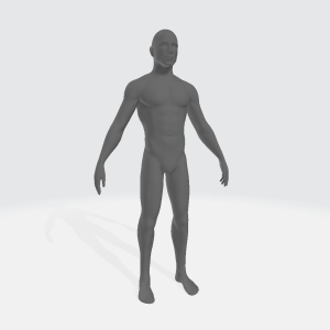 Male Base 3D Model