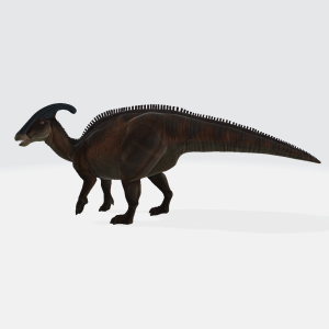 Parasaurolophus 3D Model