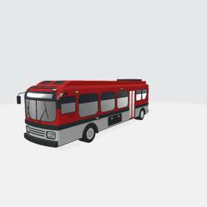 Public Bus 3D Model