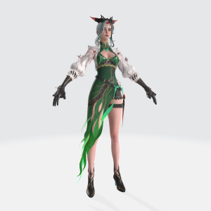 Fiore X Suit Pubg Mobile 3D Model