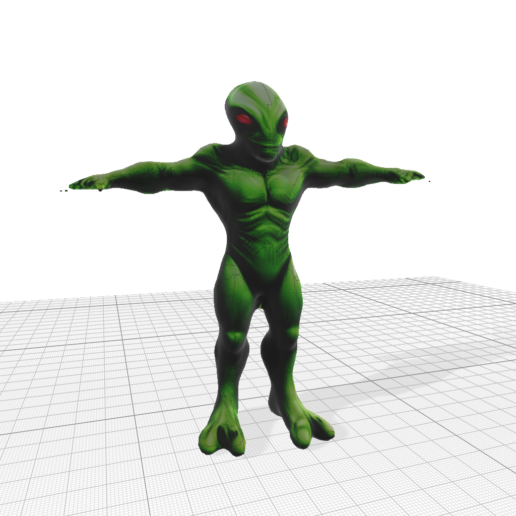 Green Alien