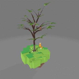 Cat in a tree