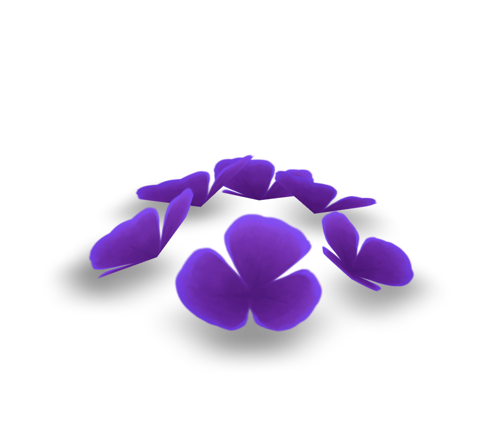 Flower Single Low Poly 3D Model