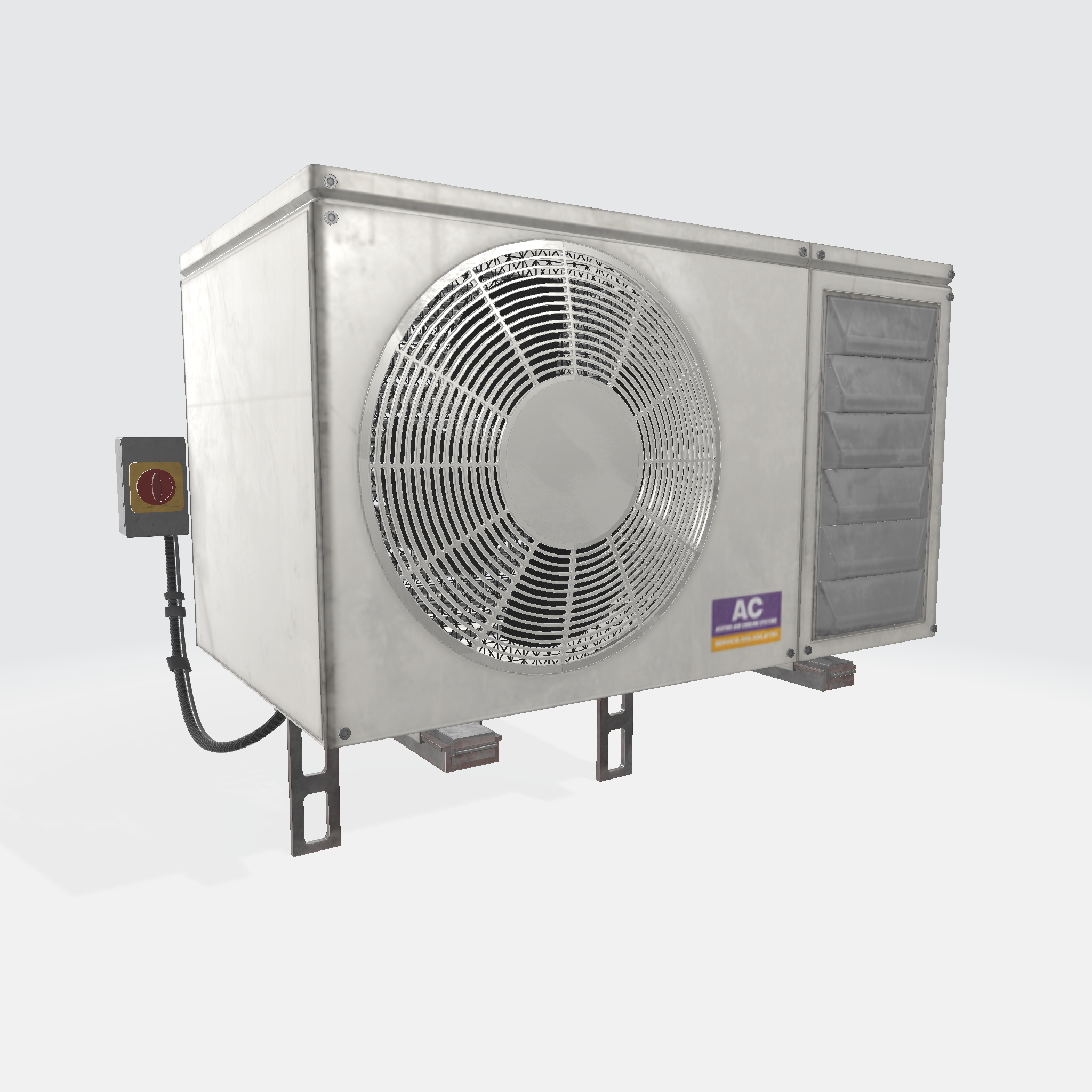 AC Unit 3D Model