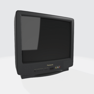 CRT TV 3D Model