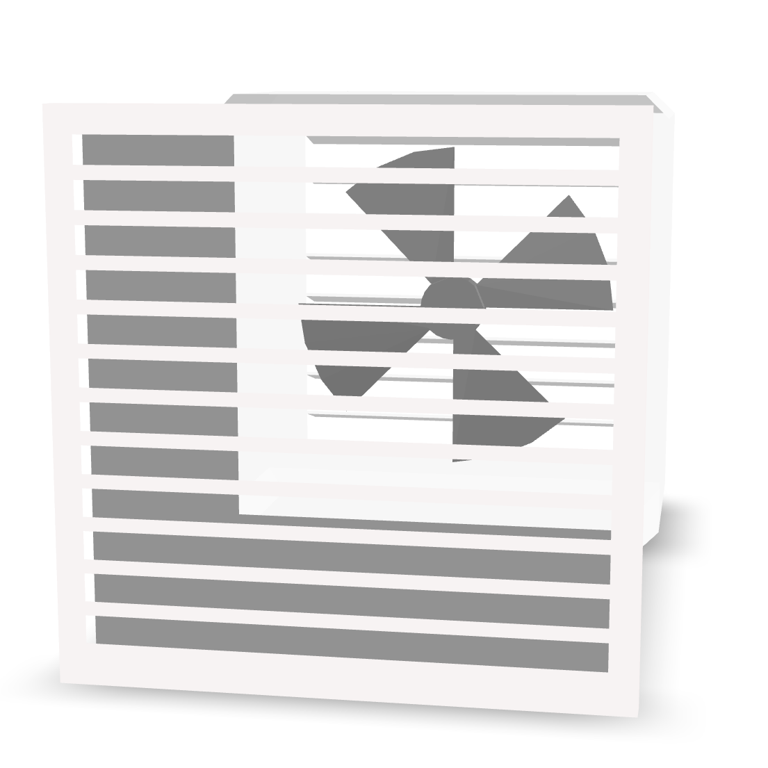 Simple Box Fan 3D Model