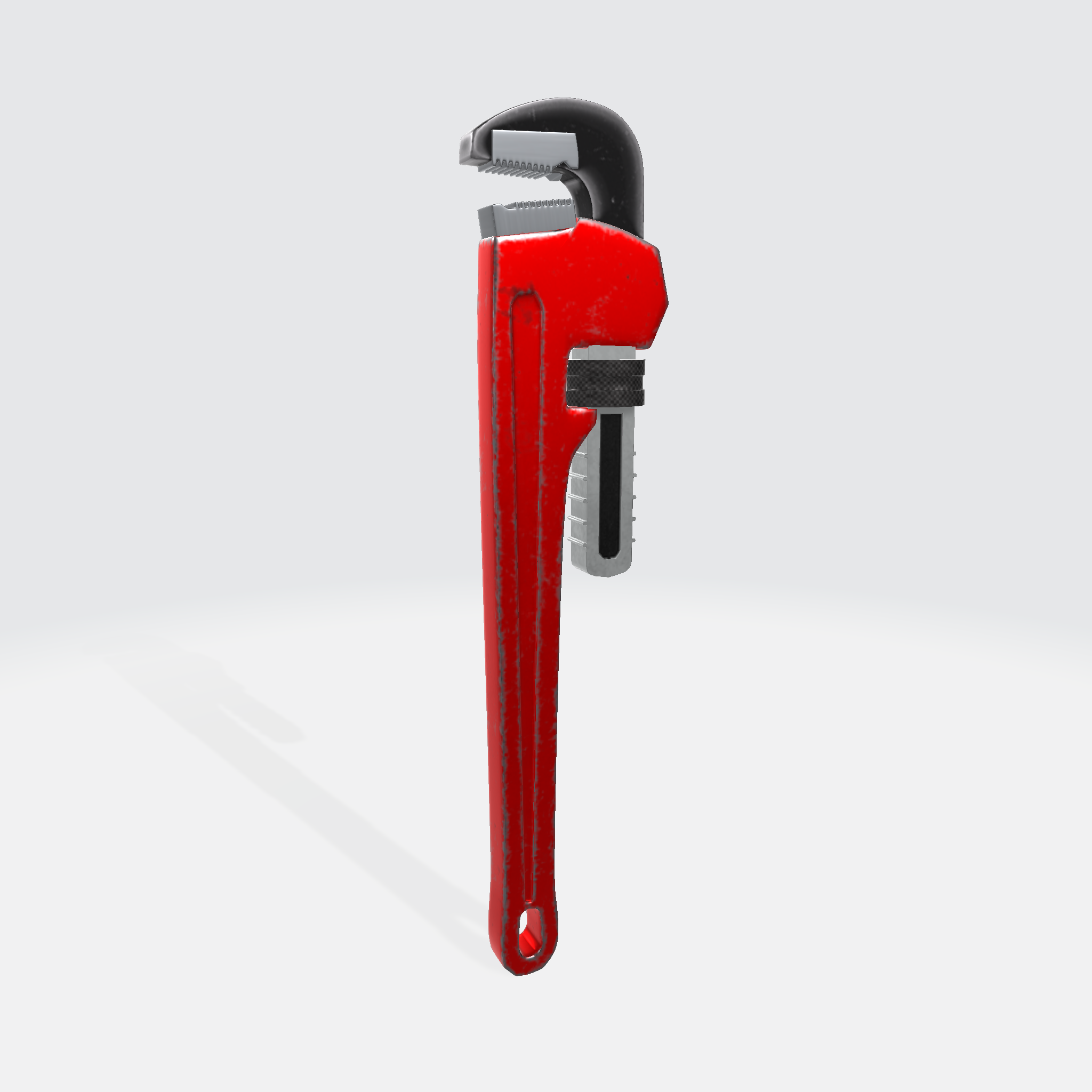 Pipe Wrench 3D Model
