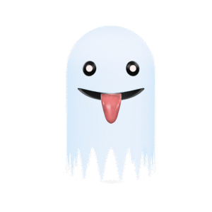 Playful Ghost 3D Model