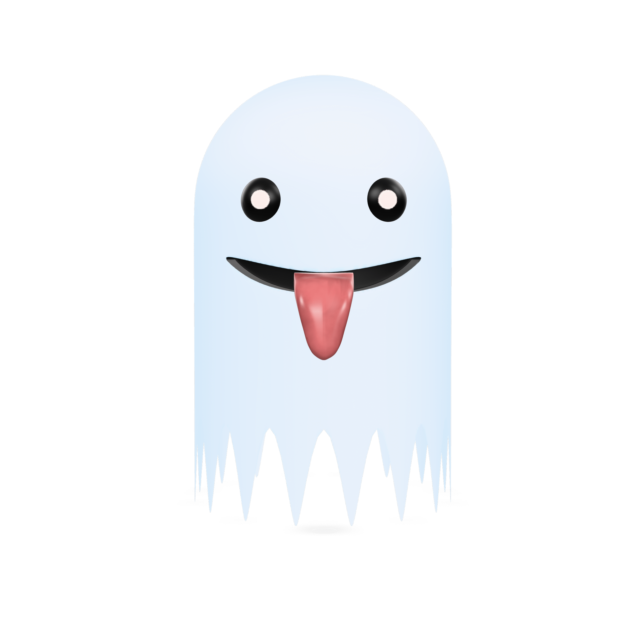 Playful Ghost 3D Model