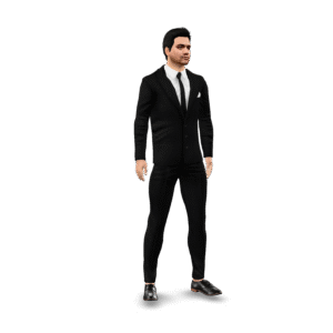 Businessman Rig 3D Model