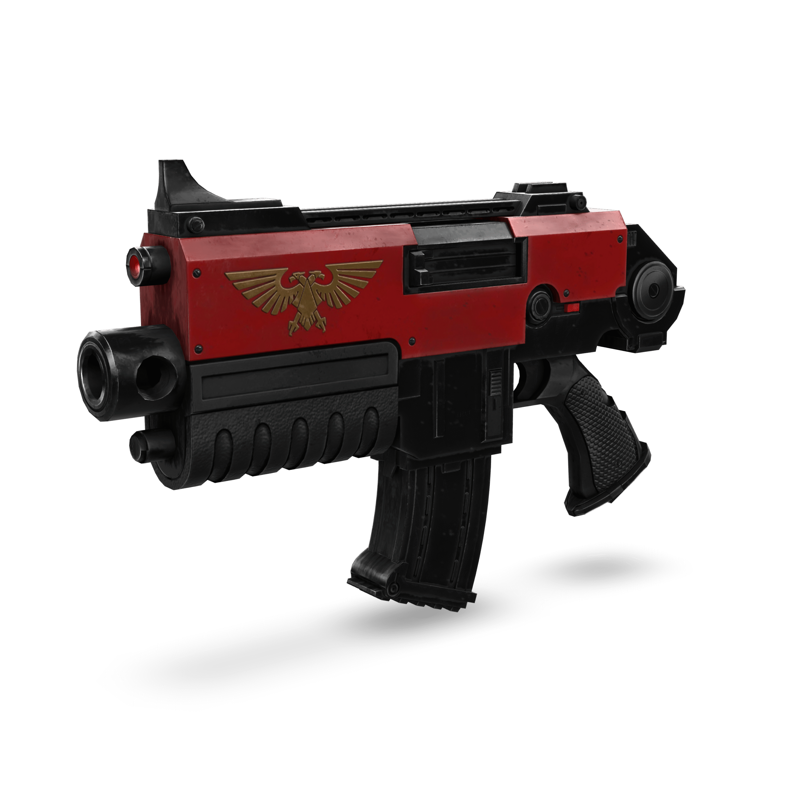 Red Eagle Submachine Gun 3D Model