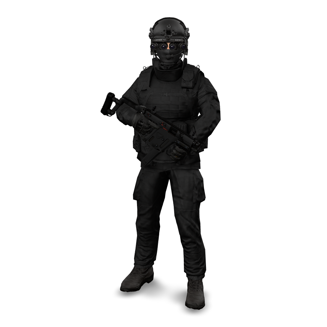 Tactical Ops Soldier 3D Model