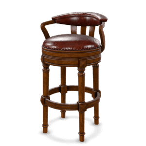 Leather Bar Stool 3D Model