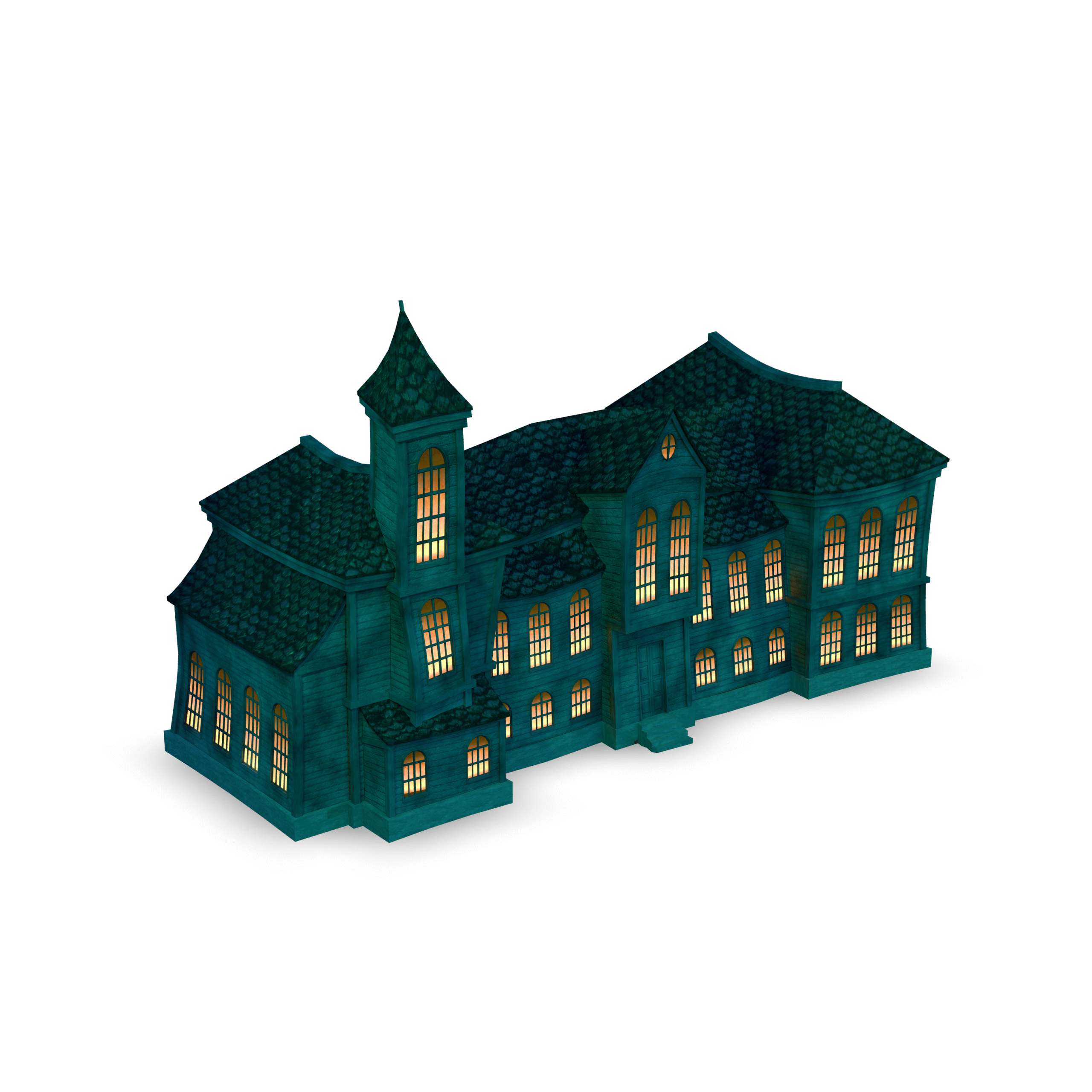 Haunted House Model 3D Model