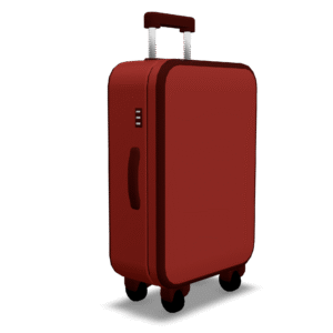 Rolling Suitcase 3D Model