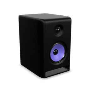 Studio Monitor Speaker 3D Model