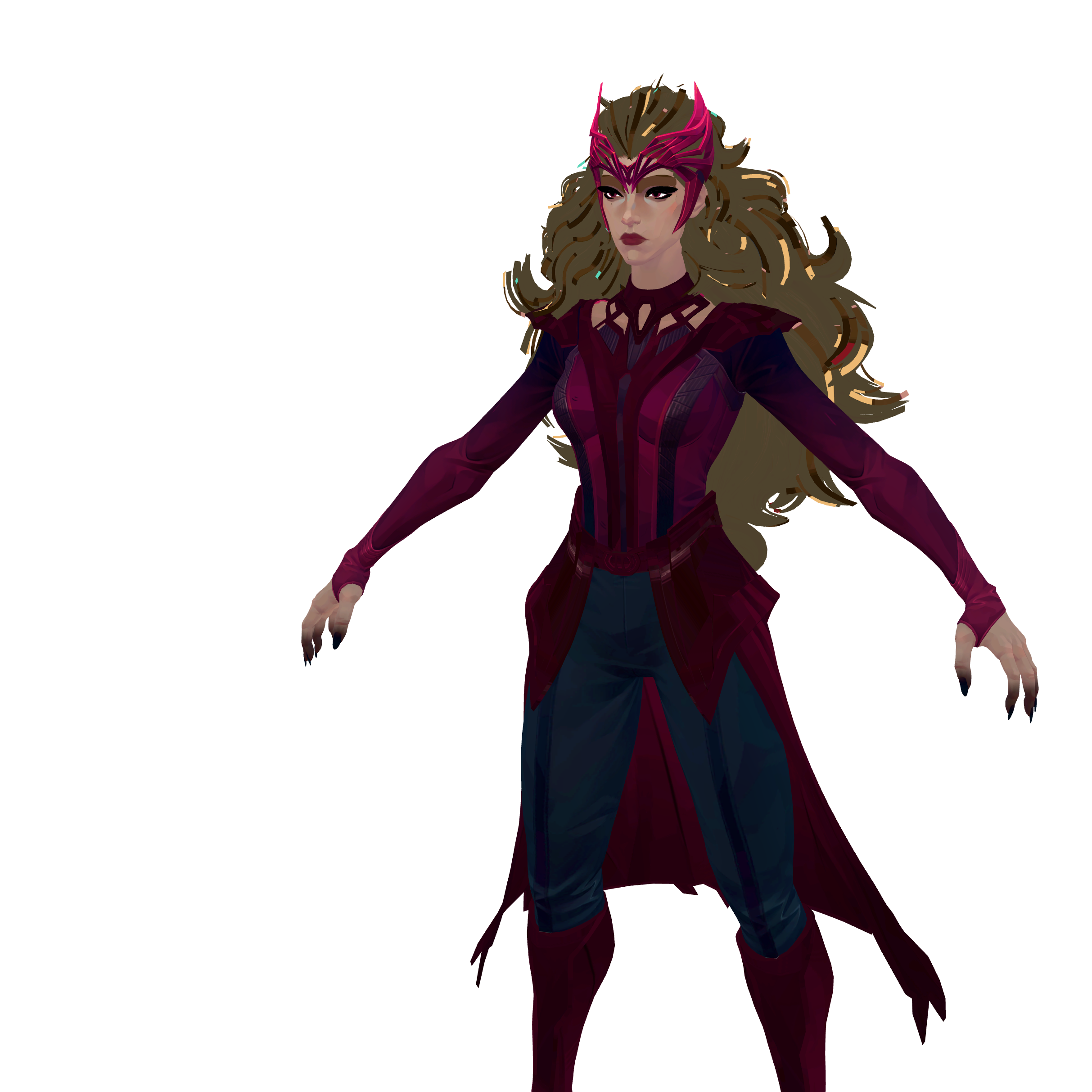 Scarlet Witch Model 3D Model