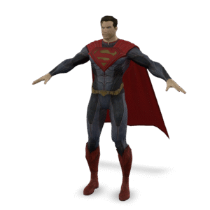 Superman Model 3D Model