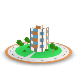 Low Poly Building 3D Model