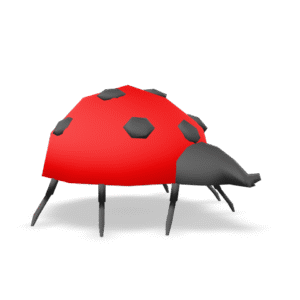 Stylized Ladybug 3D Model