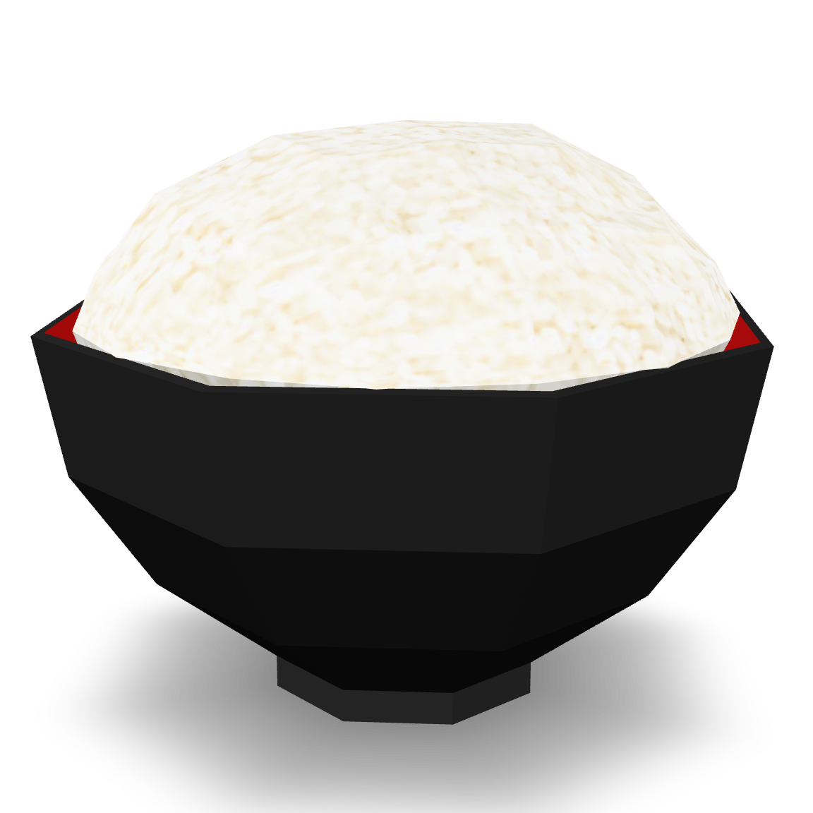Rice Bowl Simple 3D Model