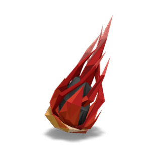 Stylized Fireball Asset 3D Model