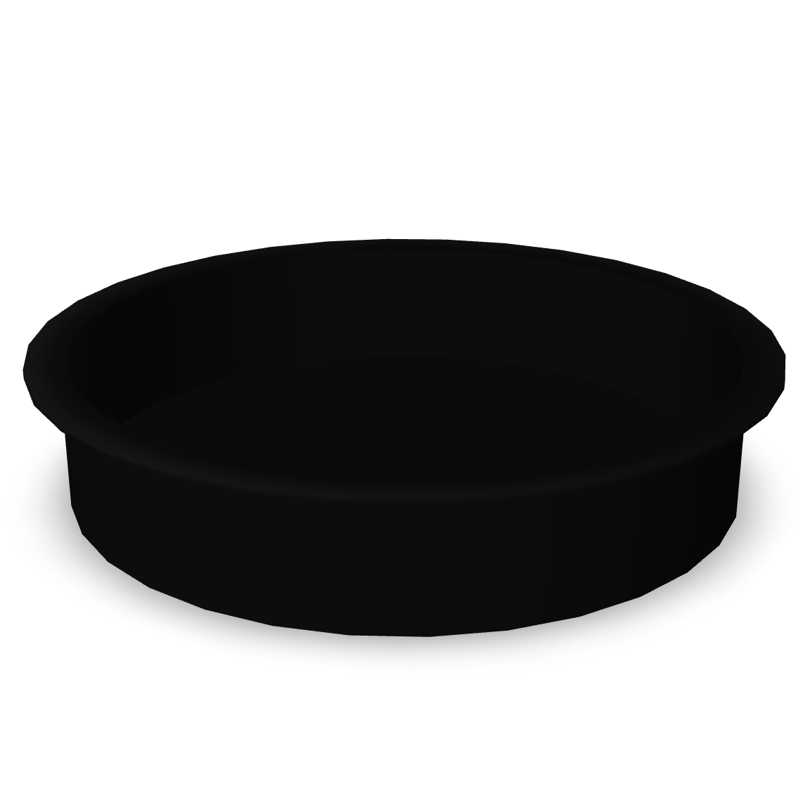 Simple Round Container 3D Model