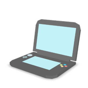 Stylized Handheld Console 3D Model