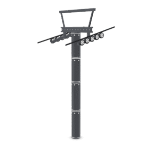 Ski Lift Tower 3D Model