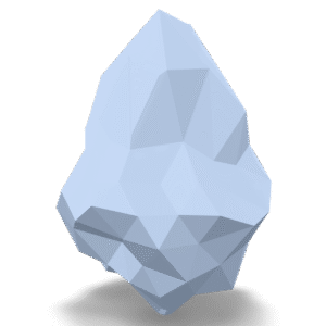 Low Poly Rock 3D Model
