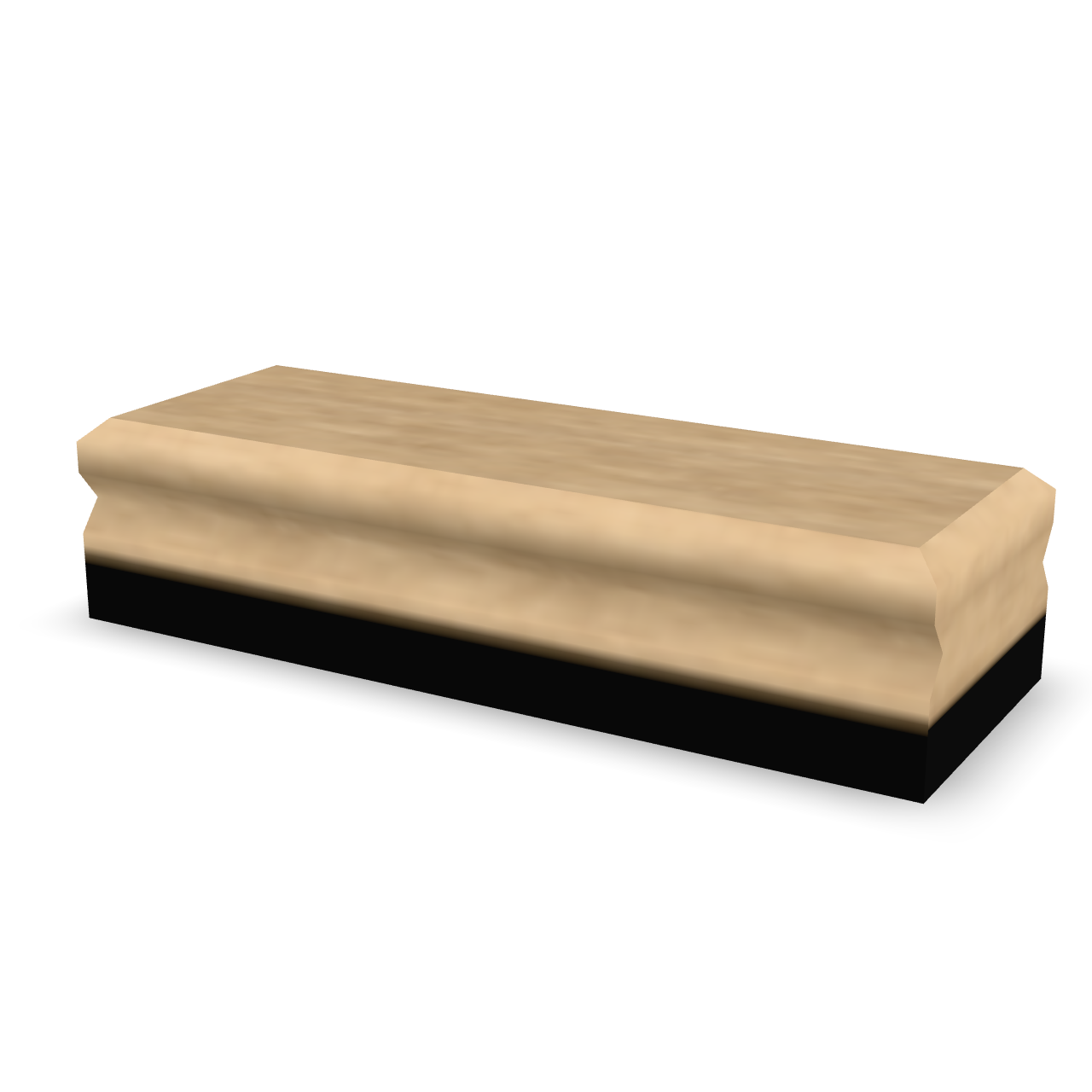 Wooden Table Lowpoly 3D Model