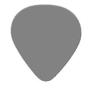 Guitar Pick 3D Model