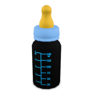 Baby Bottle Model 3D Model