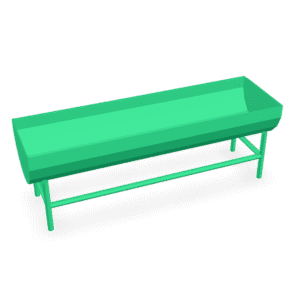 Simple Feeder Trough 3D Model