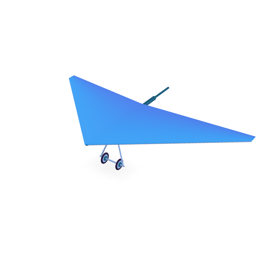 Hang Glider Prototype 3D Model