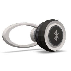 Bluetooth Headset Lowpoly 3D Model
