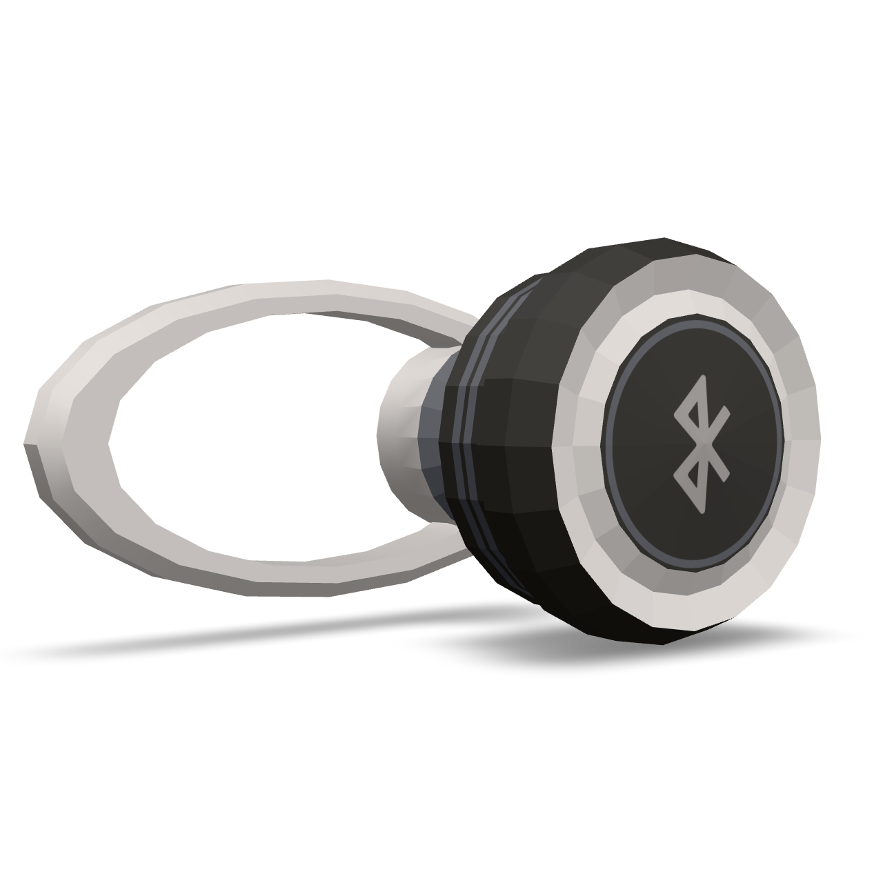 Bluetooth Headset Lowpoly 3D Model