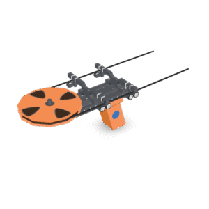 Cartoon Cable Car 3D Model