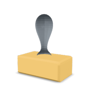 Simple Rubber Stamp 3D Model