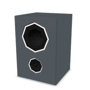 Simple Speaker Box 3D Model
