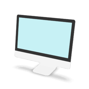 Minimalist Computer Monitor 3D Model