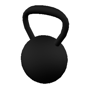 Simple Kettlebell 3D Model
