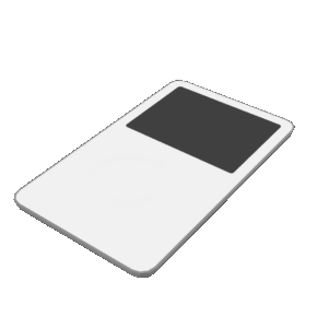 Simple Media Player 3D Model