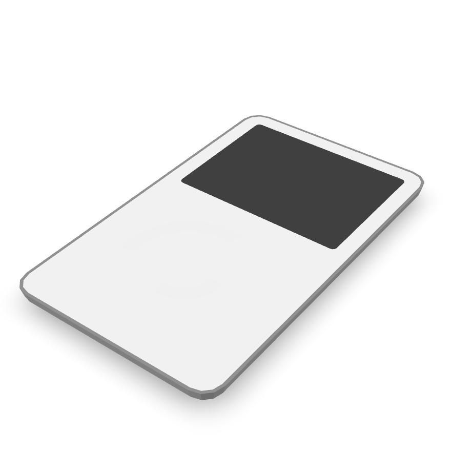 Simple Media Player 3D Model