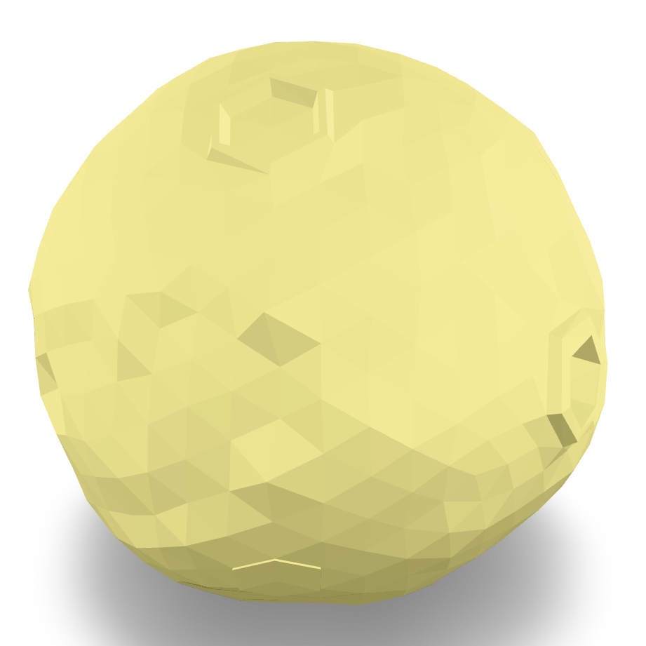Low Poly Planet 3D Model